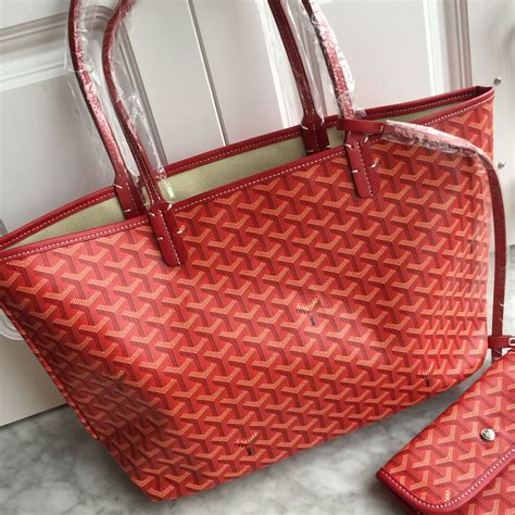 goyard pattern red|goyard bags.